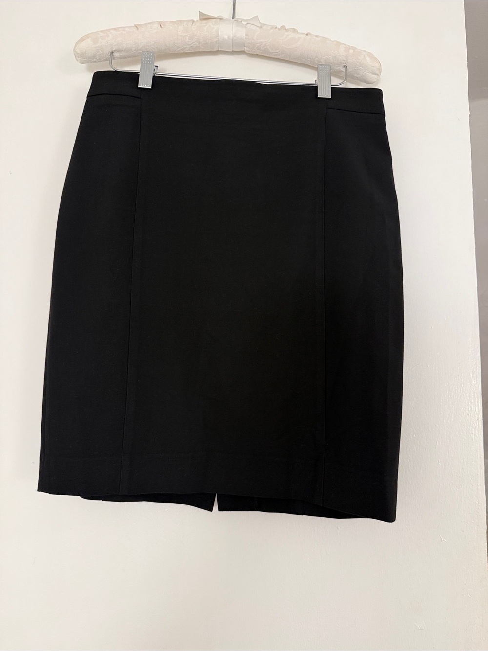 Ann Taylor Petite Classic Black Pencil Skirt